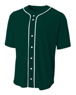 Full Button Baseball Jersey