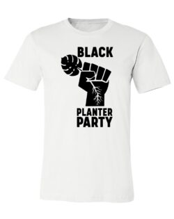 Black Planter Party Premium Cotton Tee