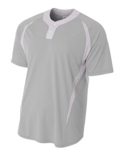 2-Button Color Insert Henley
