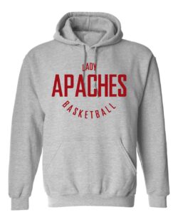 Lady Apaches Basketball Cotton Hoodie